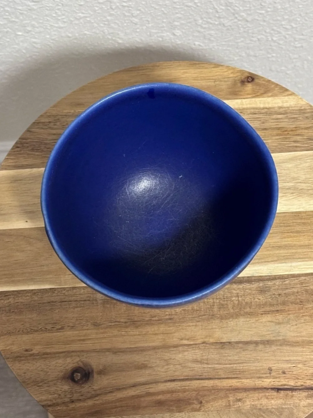 Anthropologie Dalila Ombre Bowl Azure Blue Stoneware